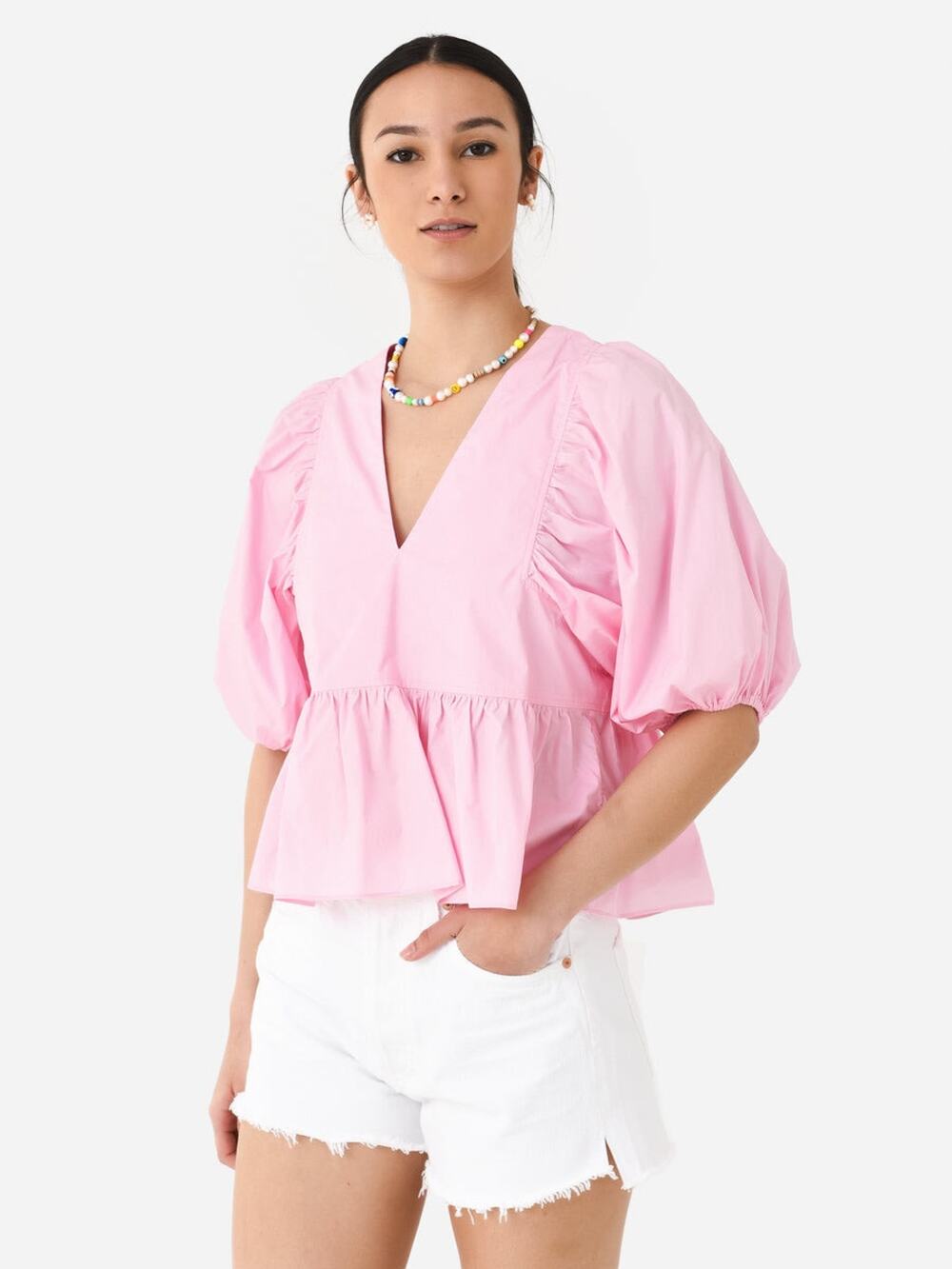 Hunter Bell Landry Top in Pink Sz S